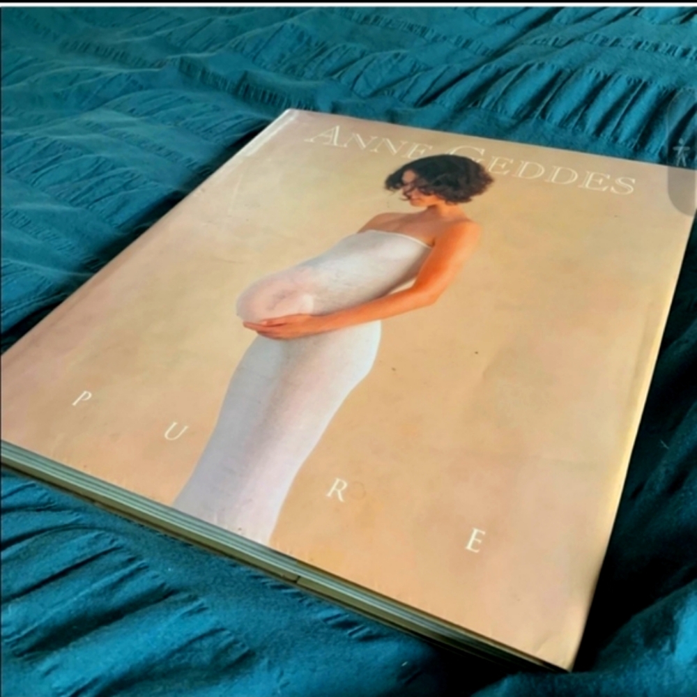 XL Anne Geddes Pregnancy Baby Art Coffee table Book HC